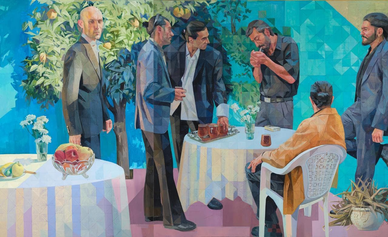Hanie Soltani: Untitled (Dinner Scene)