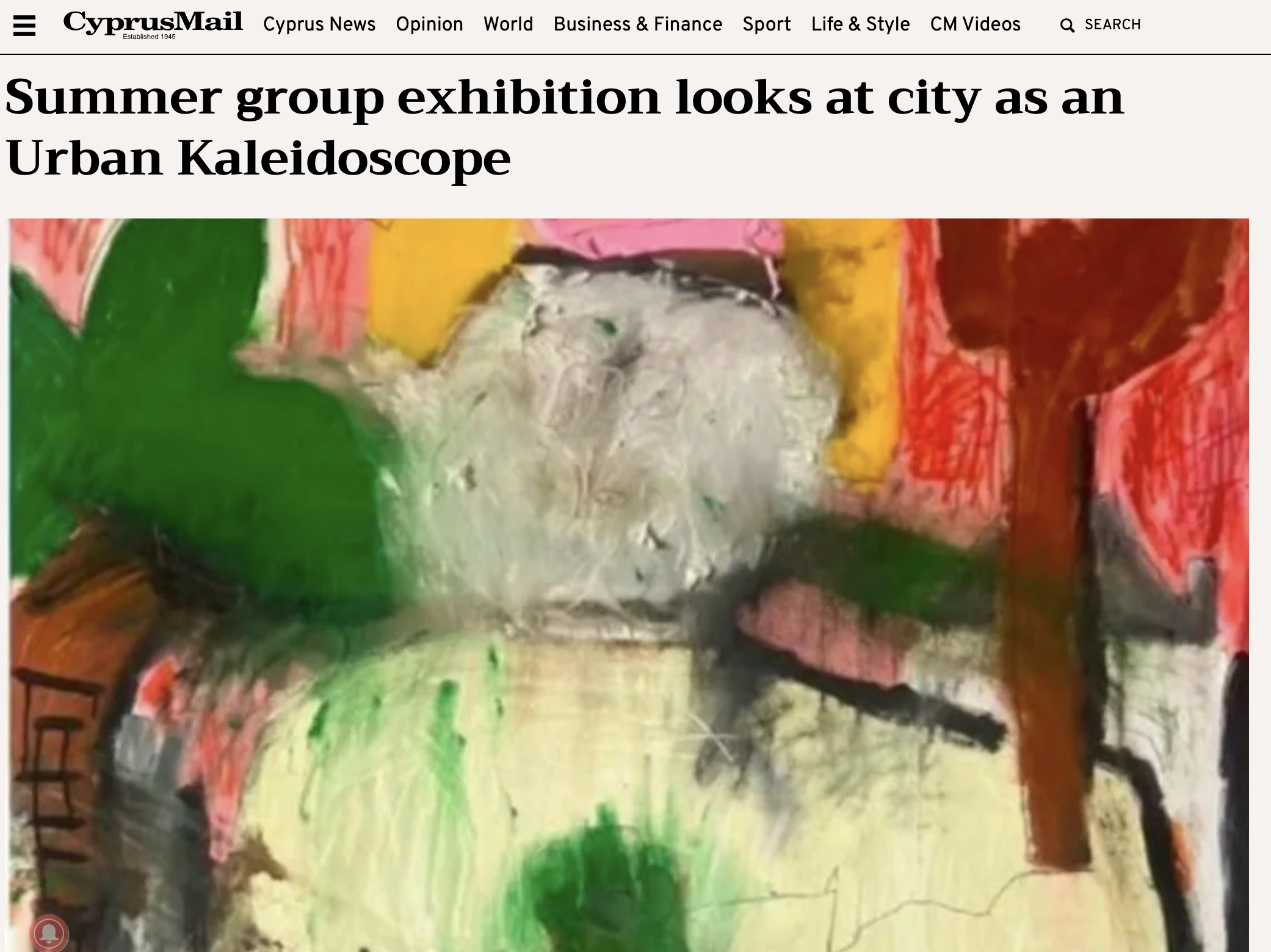 Urban Kaleidoscope Cyprus Mail 